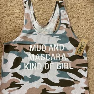 Camo tank top